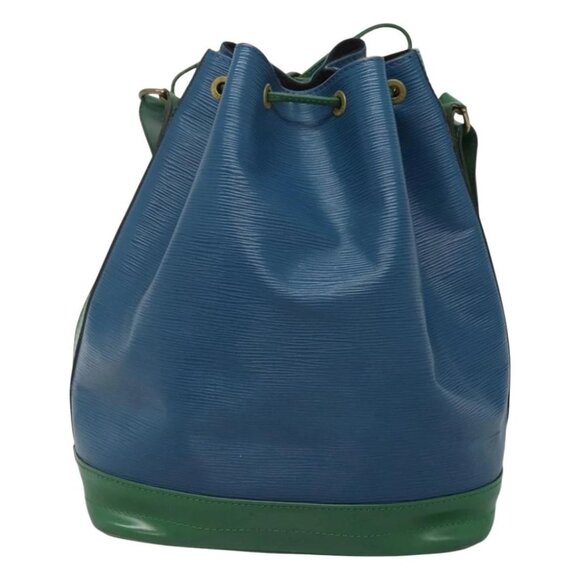 LOUIS VUITTON Epi Noe Shoulder Bag Bicolor Green Blue M44044 LV Auth BD1771 - Picture 8 of 16